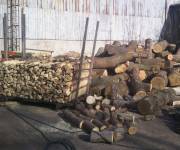 Palivové dřevo - doprava, skladování